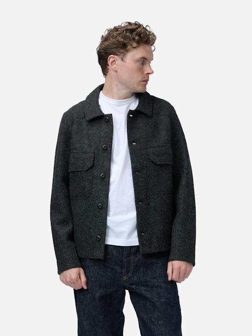 on model image of Officer Shirt