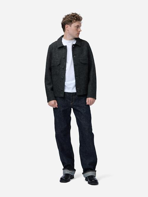 on model image of Officer Shirt