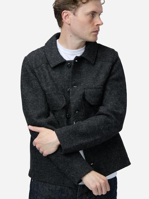 on model image of Officer Shirt
