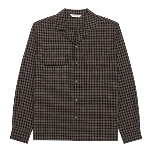 laydown image of Open Collar Shirt