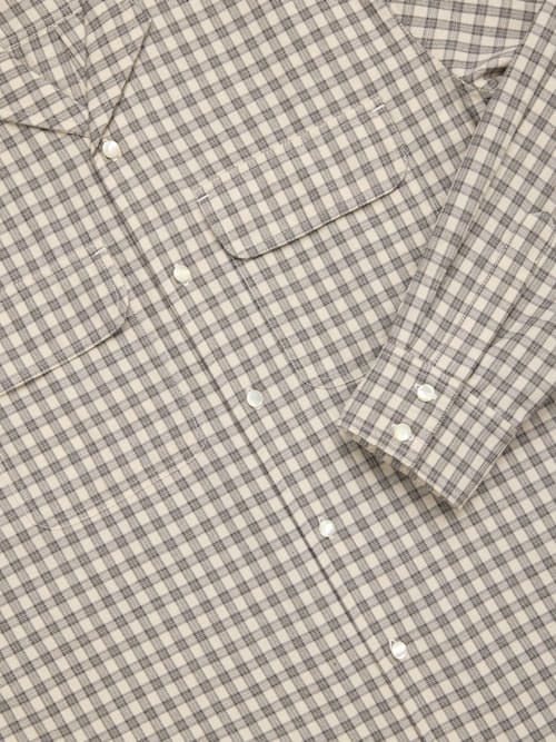 laydown detail image of Open Collar Shirt
