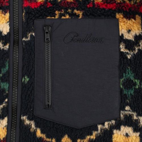 laydown detail image of Jacquard Sherpa Fleece Jacket