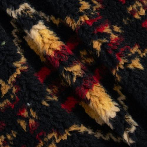 laydown detail image of Jacquard Sherpa Fleece Jacket