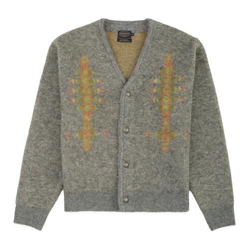 laydown image of Mohair Cardigan