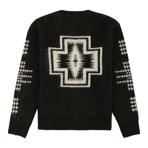 laydown image of Mohair Cardigan