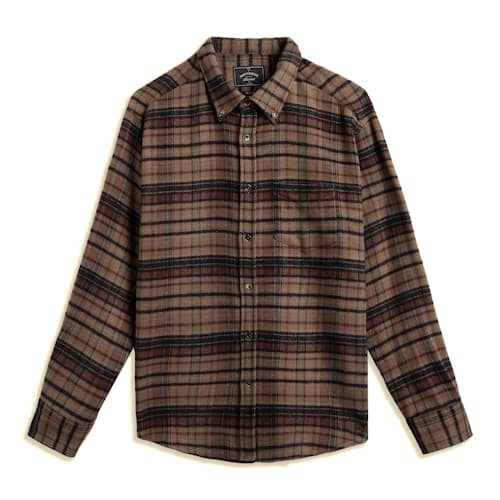 laydown image of Heritage Flannel Shirt
