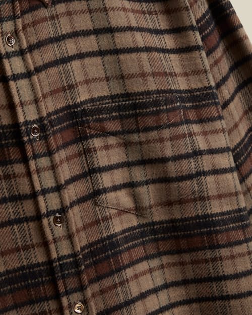 laydown detail image of Heritage Flannel Shirt