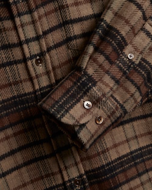 laydown detail image of Heritage Flannel Shirt