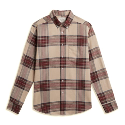 laydown image of Heritage Flannel Shirt