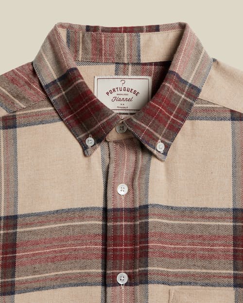 laydown detail image of Heritage Flannel Shirt