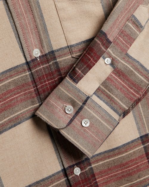 laydown detail image of Heritage Flannel Shirt