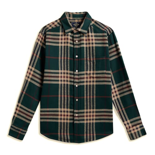 laydown image of Heritage Flannel Shirt
