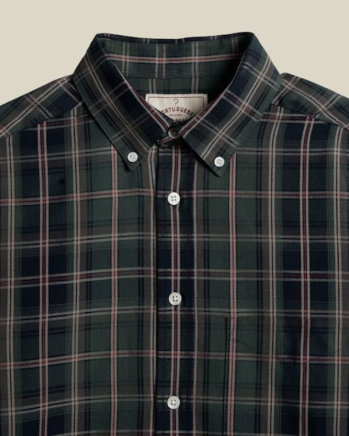 laydown detail image of Heritage Flannel Shirt