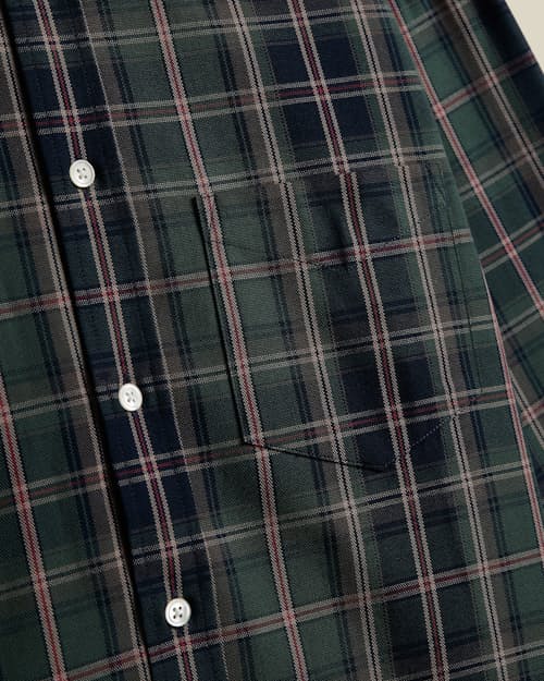 laydown detail image of Heritage Flannel Shirt