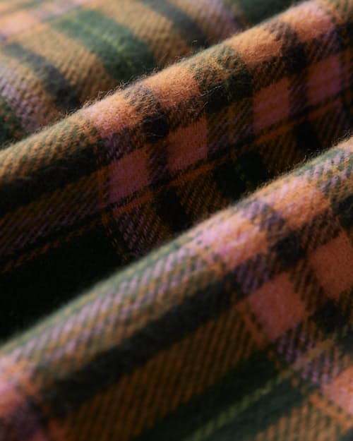 laydown detail image of Heritage Flannel Shirt