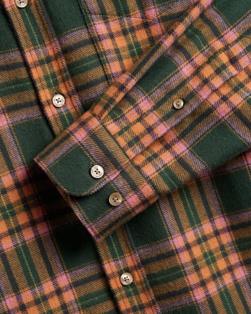 laydown detail image of Heritage Flannel Shirt