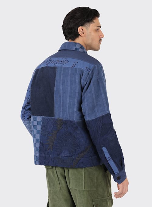 on model image of Bodhi Shirt Jacket