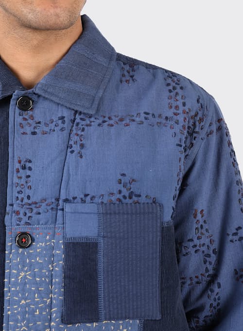 on model image of Bodhi Shirt Jacket