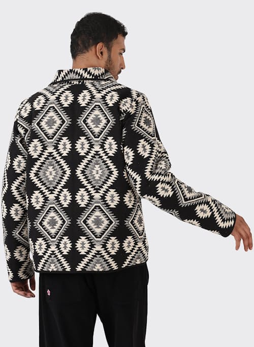 on model image of Paris Work Jacket