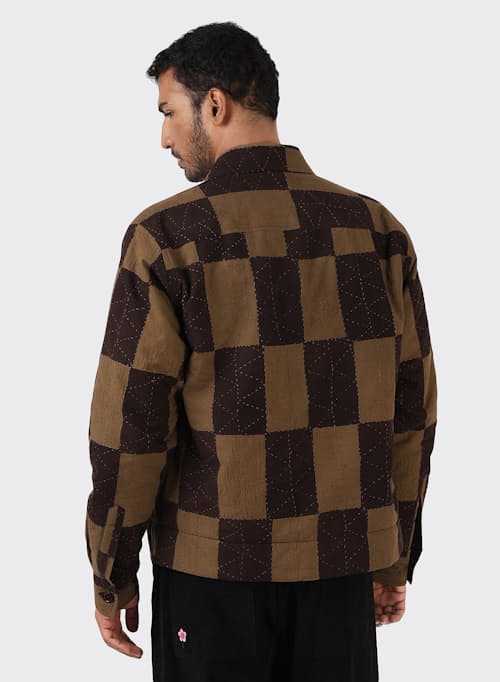 on model image of Bodhi Shirt Jacket