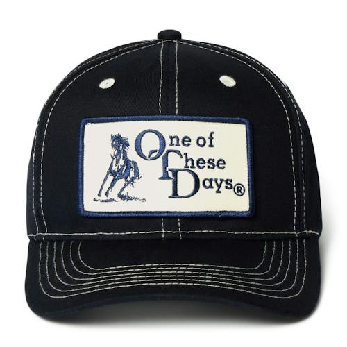 laydown image of Stacked Logo Patch Hat