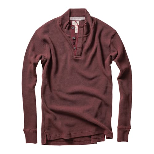 laydown image of Bi-Waffle Thermal Mock
