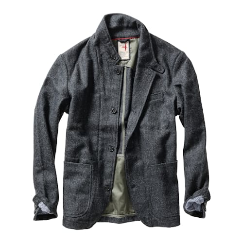 laydown image of Heritage Trap Blazer