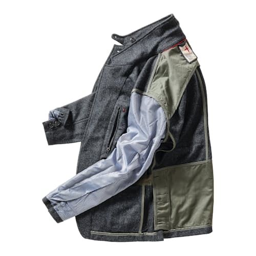 laydown image of Heritage Trap Blazer