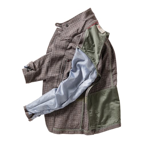 laydown image of Heritage Trap Blazer