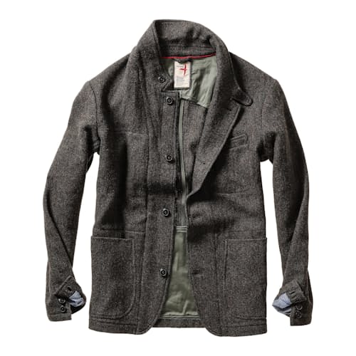 laydown image of Heritage Trap Blazer
