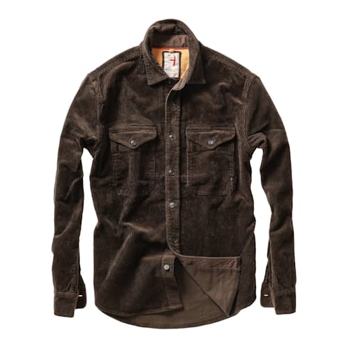 laydown image of Corduroy Workshirt