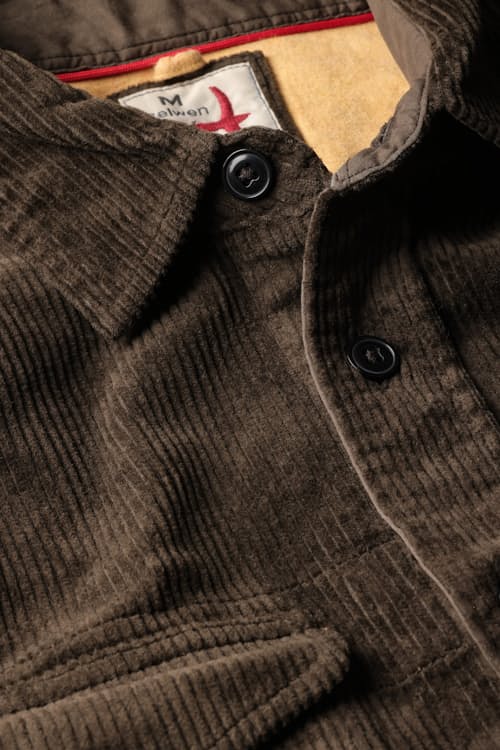 laydown detail image of Corduroy Workshirt