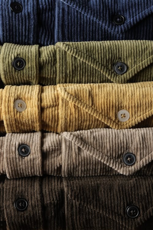 laydown detail image of Corduroy Workshirt