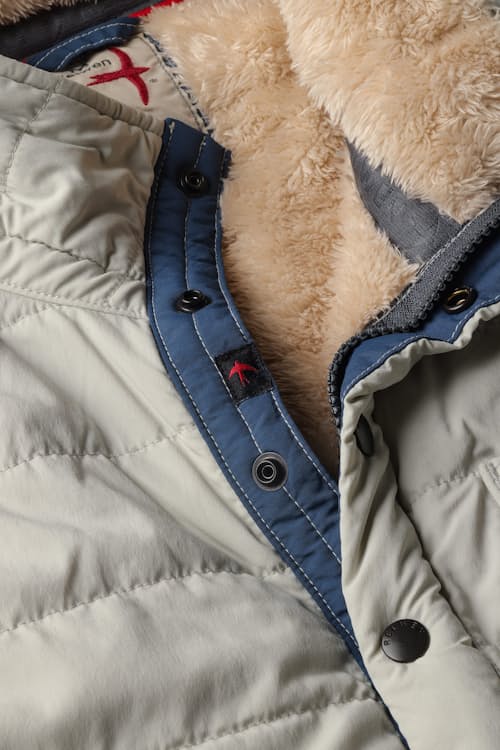 laydown detail image of Quilted Superfleece Popover