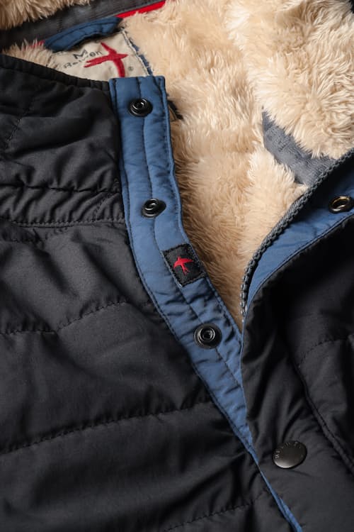 laydown detail image of Quilted Superfleece Popover