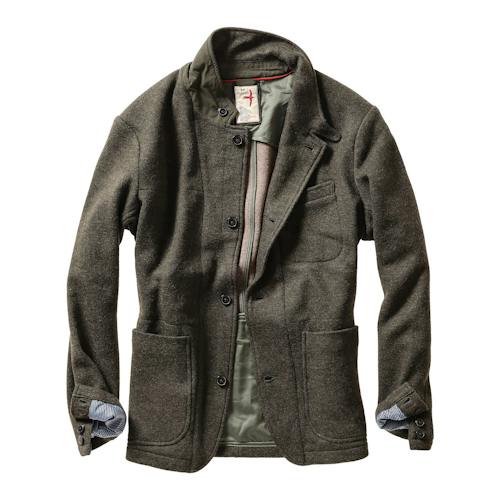 laydown image of Sweater Trap Blazer