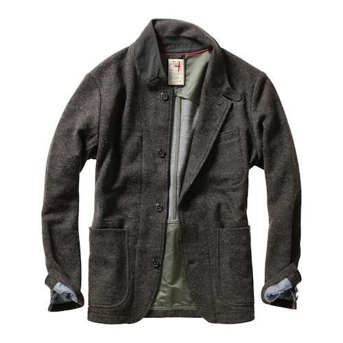 laydown image of Sweater Trap Blazer