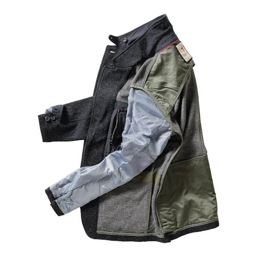 laydown image of Sweater Trap Blazer