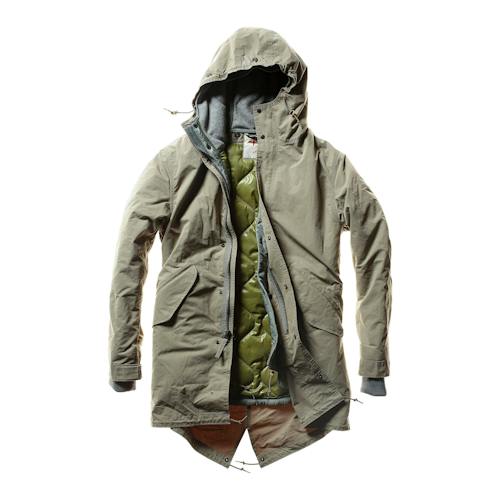 laydown image of Fishtail Parka - Exclusive