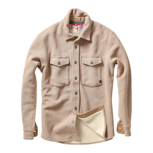 laydown image of Pique Fleece Workshirt
