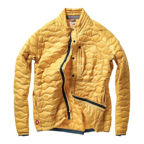 laydown image of Wave-Quilt Down Jacket