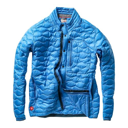 laydown image of Wave-Quilt Down Jacket