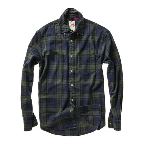 laydown image of Flyweight Tartan Shirt