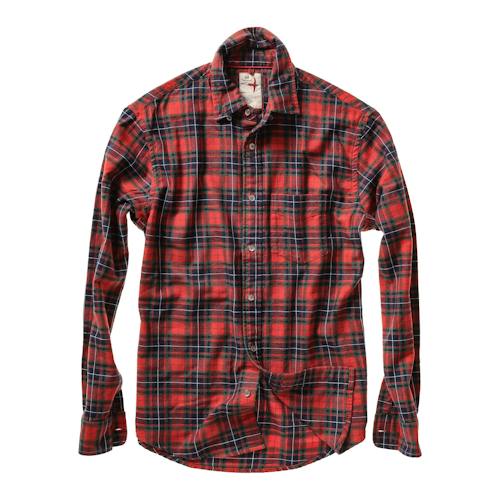 laydown image of Flyweight Tartan Shirt