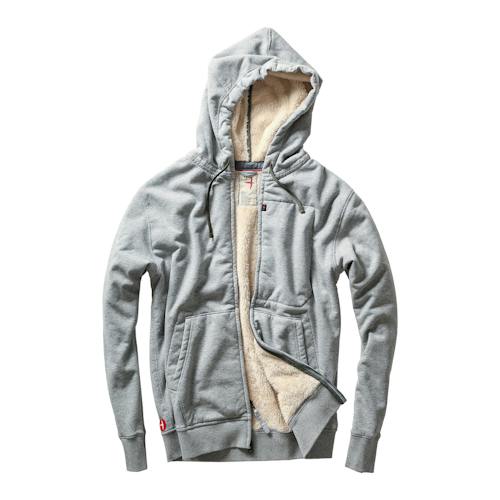 laydown image of Superfleece Full-Zip Hoodie