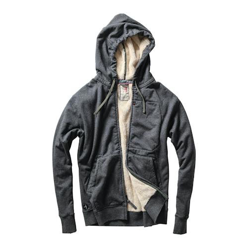 laydown image of Superfleece Full-Zip Hoodie