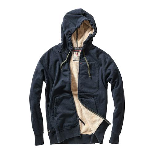 laydown image of Superfleece Full-Zip Hoodie