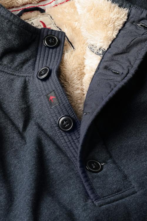 laydown detail image of Superfleece Mock