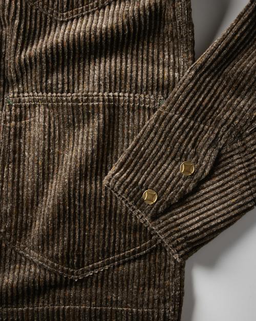 laydown detail image of Donegal Corduroy Barn Jacket
