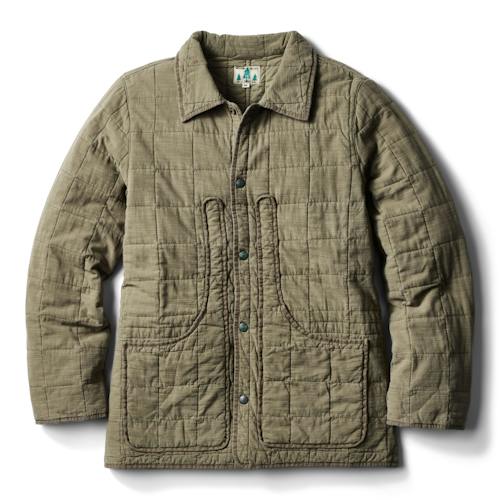 laydown image of Quilted Hunting Jacket